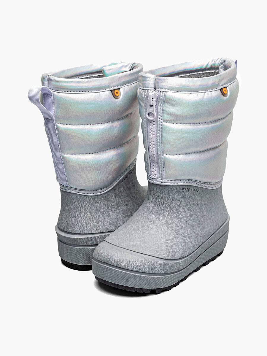 Snow Shell Zip - Holographic Silver - US 6422
